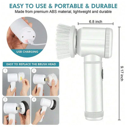 CleanPro X – Brosse Électrique de Nettoyage Sans Fil Rechargeable